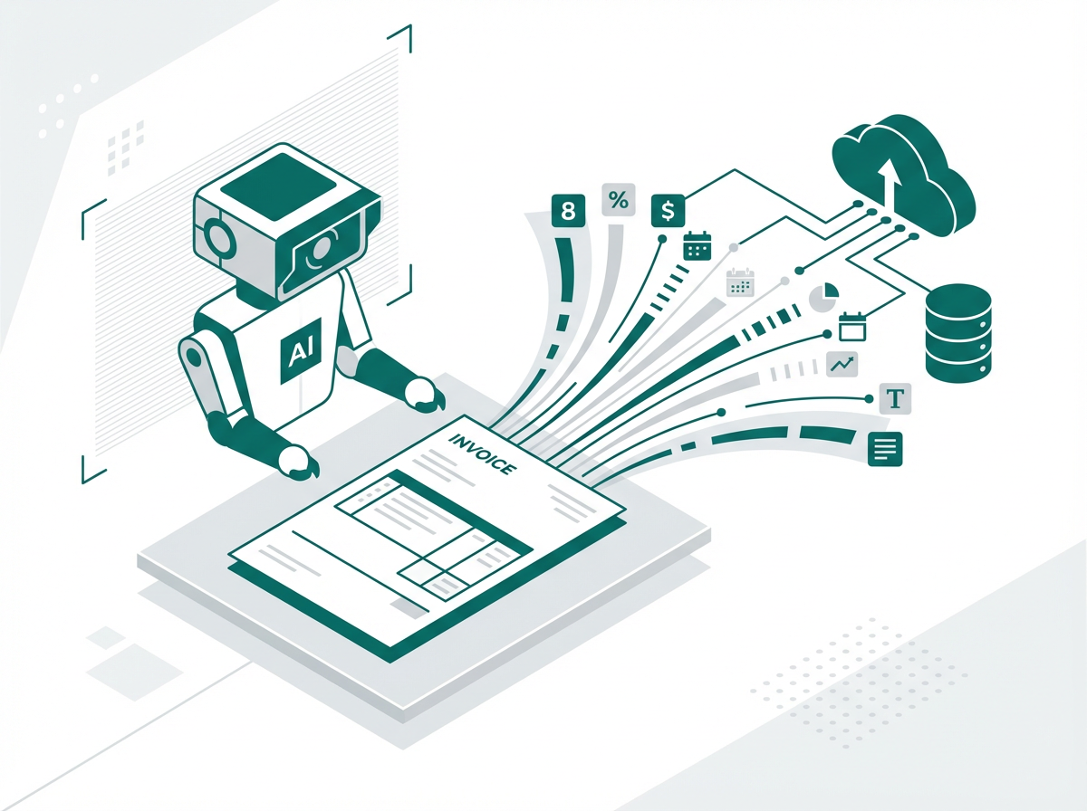 AI scant automatisch factuurgegevens